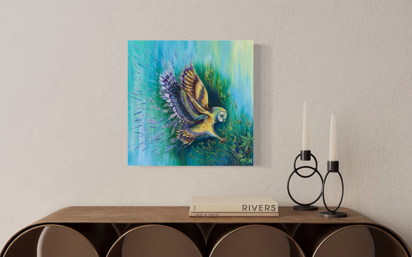 ‘Shards of Feathers’ Canvas Print