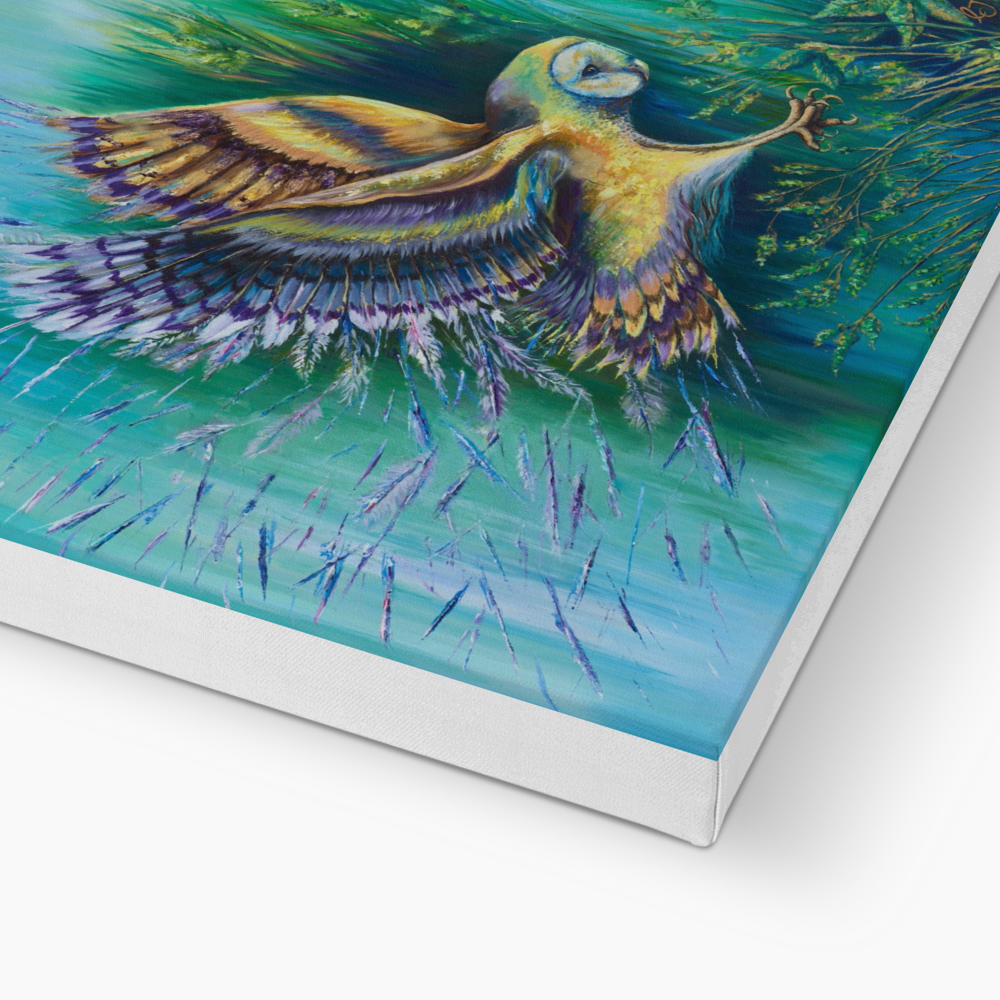 ‘Shards of Feathers’ Canvas Print